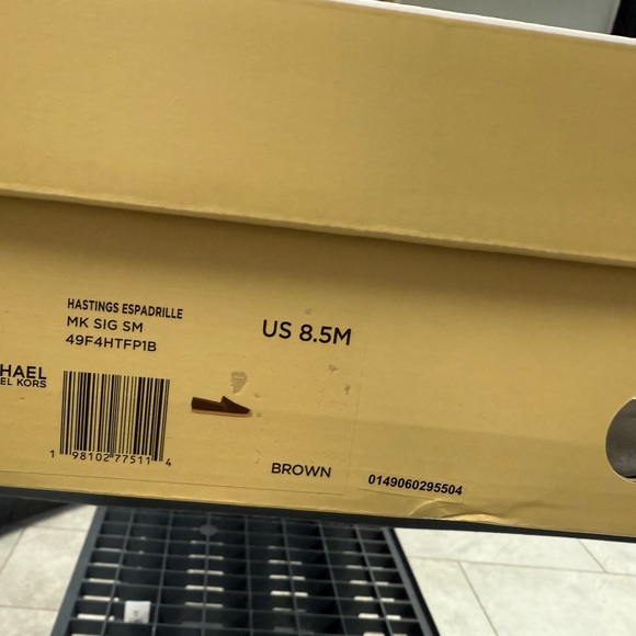 Michael Kors Brown Espadrille Shoes - Picture 1 of 4